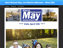 Tablet Screenshot of electmichaelmay.com